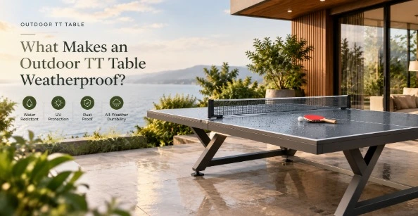 What Makes an Outdoor TT Table Weatherproof?